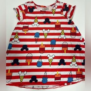 Rare Hanna Andersson Disney Ice Cream Dress size 4